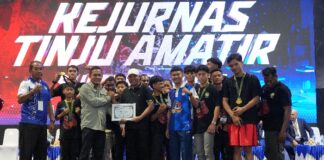 Maluku Utara Juara Umum Kejurnas Tinju 2025