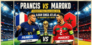 Prancis vs Maroko : Duel Balas Dendam