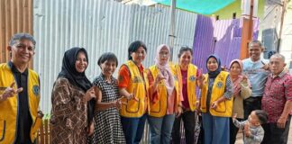 Beraksi Nyata untuk Lingkungan, Lions Club Makassar Jeneberang Sukses Hadirkan Lorong Sayur Organik di Mariso