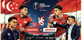 Indonesia vs Singapura : Laga Penentu Menuju Semifinal